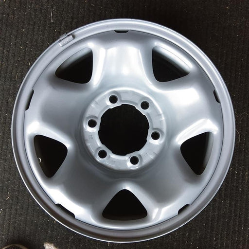 16" TACOMA 05-15 16x7, steel, 5 spoke Original OEM Wheel Rim - Front View