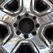 18" DODGE 2500 PICKUP 14 18x8, 5 spoke, chrome Original OEM Wheel Rim - Angle View