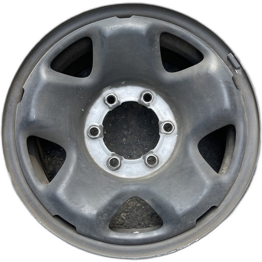 16" TACOMA 05-15 16x7, steel, 5 spoke Original OEM Wheel Rim - Front View