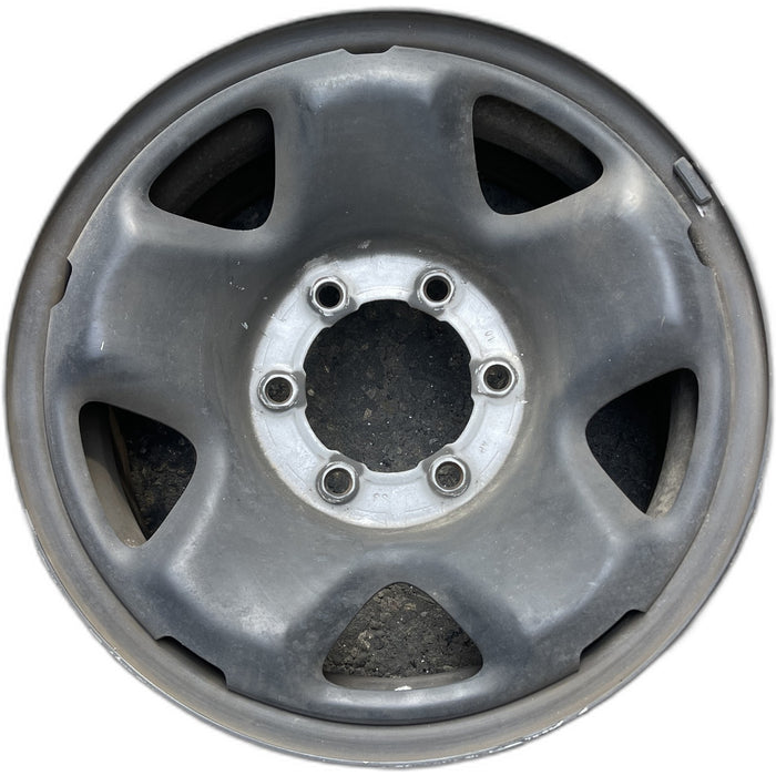 16" TACOMA 05-15 16x7, steel, 5 spoke Original OEM Wheel Rim - Front View