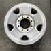 17" FORD F250SD PICKUP 05-07 17x7.5 SRW 5 spoke steel argent Original OEM Wheel - Front View