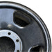 17" FORD F250SD PICKUP 05-07 17x7.5 SRW 5 spoke steel black Original OEM Wheel - Side Profile