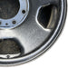 17" FORD F250SD PICKUP 05-07 17x7.5 SRW 5 spoke steel black Original OEM Wheel - Close-Up Detail