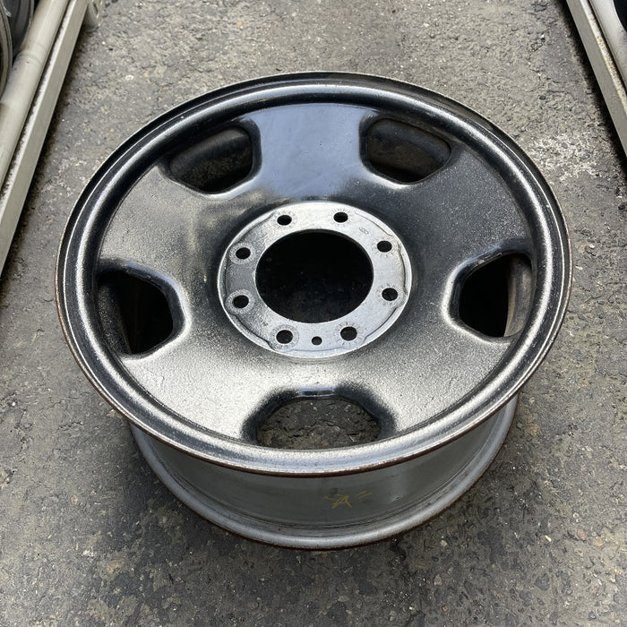 17" FORD F250SD PICKUP 05-07 17x7.5 SRW 5 spoke steel black Original OEM Wheel - View 7