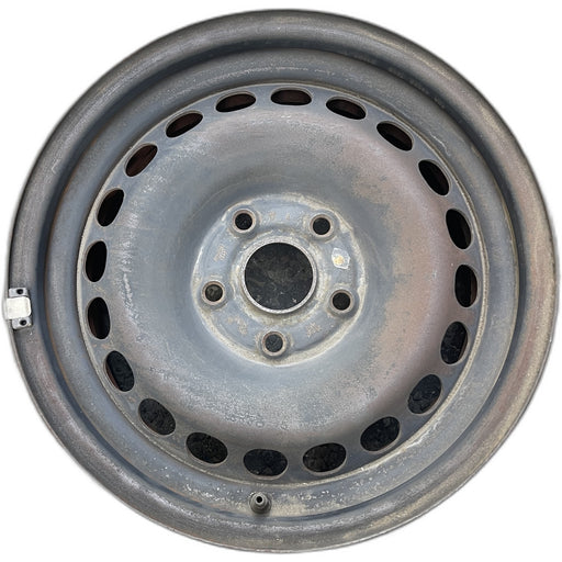 15" PASSAT 01 from VIN 050000, 15x7, steel Original OEM Wheel Rim - Front View