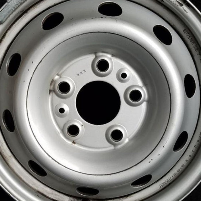 16" PROMASTER 1500 VAN 14-25 , steel Original OEM Wheel Rim - Angle View
