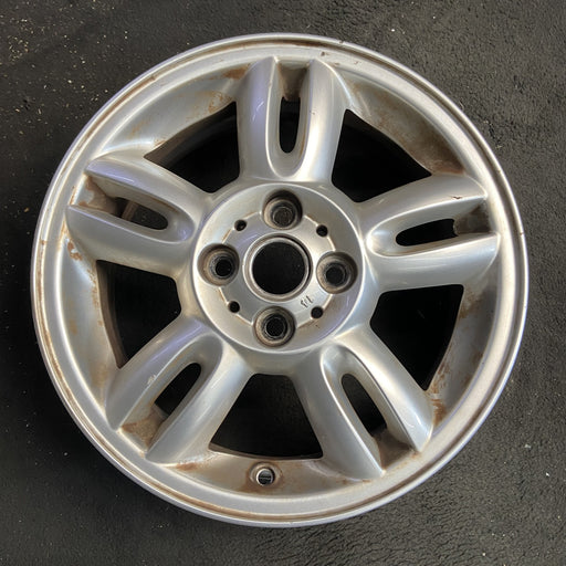 15" CLUBMAN 11-14 15x5.5, alloy, 5 twin spoke Original OEM Wheel Rim - Angle View