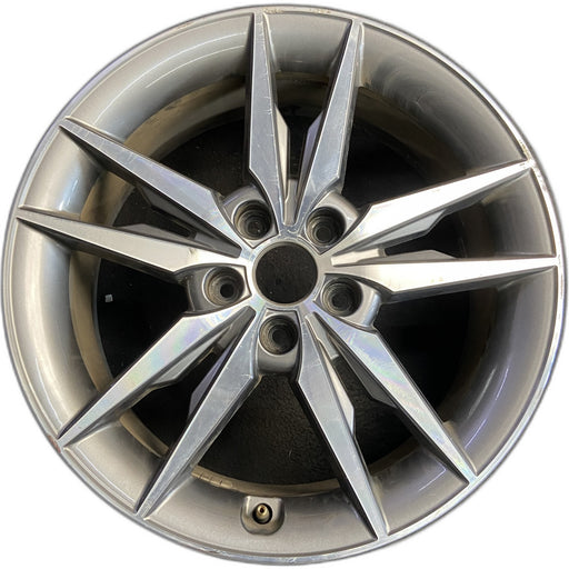18" SONATA 15 18x7.5, exposed lug nuts, w/o Original OEM Wheel Rim - Front View