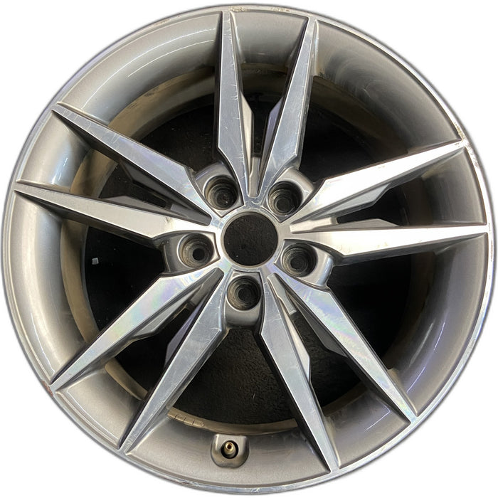 18" SONATA 15 18x7.5, exposed lug nuts, w/o Original OEM Wheel Rim - Front View