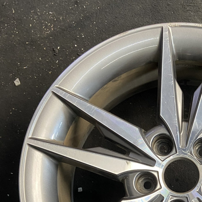 18" SONATA 15 18x7.5 exposed lug nuts Original OEM Wheel Rim - Side Profile