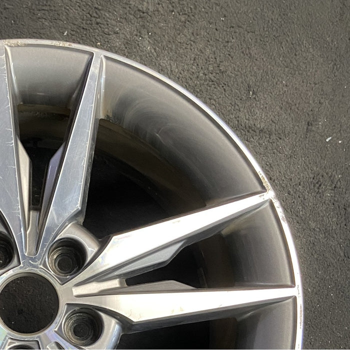 18" SONATA 15 18x7.5 exposed lug nuts Original OEM Wheel Rim - Close-Up Detail