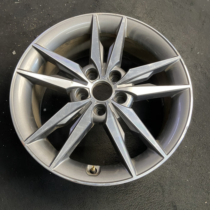 18" SONATA 15 18x7.5, exposed lug nuts, w/o Original OEM Wheel Rim - Side Profile