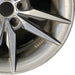 18" SONATA 15 18x7.5 exposed lug nuts Original OEM Wheel Rim - Close-Up Detail
