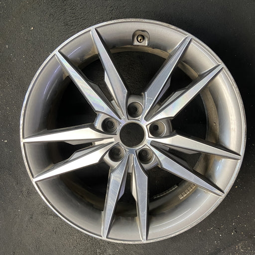 18" SONATA 15 18x7.5, exposed lug nuts, w/o Original OEM Wheel Rim - Angle View