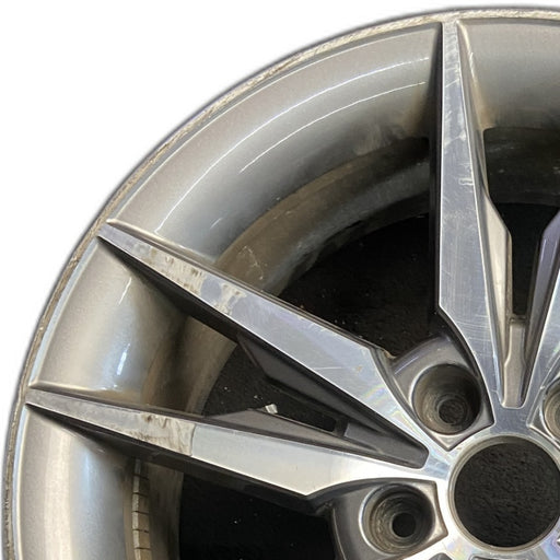 18" SONATA 15 18x7.5 exposed lug nuts Original OEM Wheel Rim - Angle View