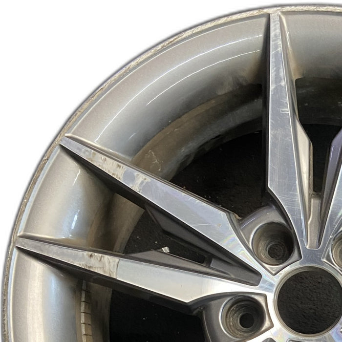 18" SONATA 15 18x7.5 exposed lug nuts Original OEM Wheel Rim - Angle View