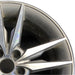 18" SONATA 15 18x7.5 exposed lug nuts Original OEM Wheel Rim - Side Profile