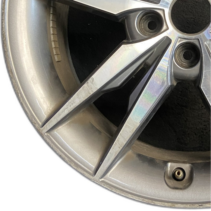 18" SONATA 15 18x7.5 exposed lug nuts Original OEM Wheel Rim - Back View