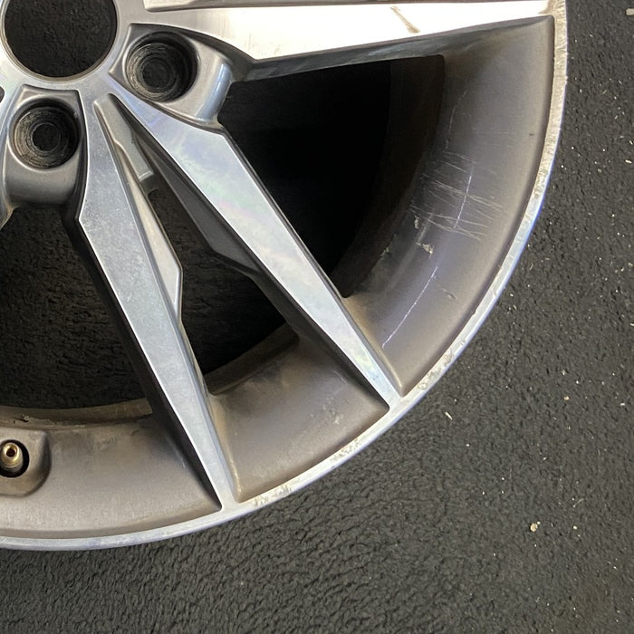 18" SONATA 15 18x7.5 exposed lug nuts Original OEM Wheel Rim - Back View
