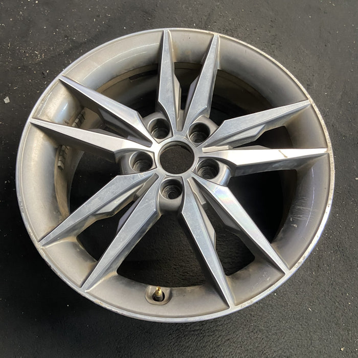 18" SONATA 15 18x7.5, exposed lug nuts, w/o Original OEM Wheel Rim - Side Profile