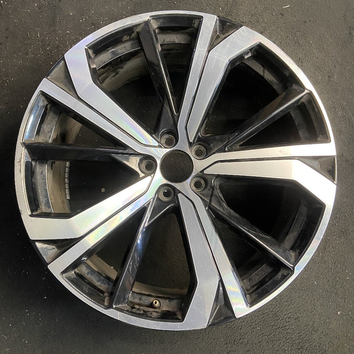 21" VOLVO XC60 22-24 21x8.5 alloy 5 spoke W spoke Original OEM Wheel Rim - Front View