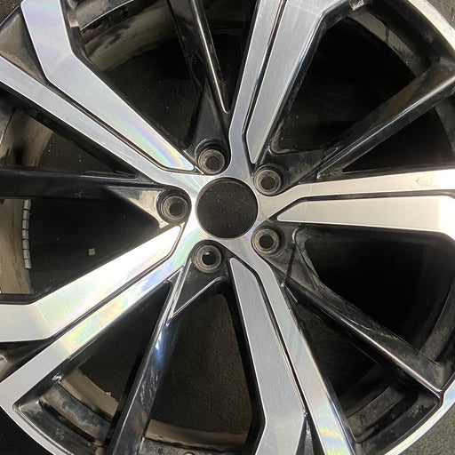 21" VOLVO XC60 22-24 21x8.5 alloy 5 spoke W spoke Original OEM Wheel Rim - Angle View