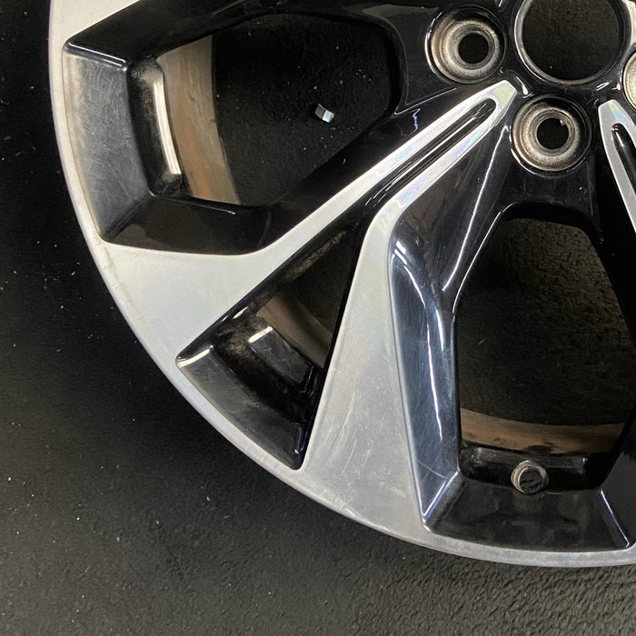 19" MUSTANG MACH-E 21-22 19x7 5 split spoke machined black pockets Original OEM - Additional View