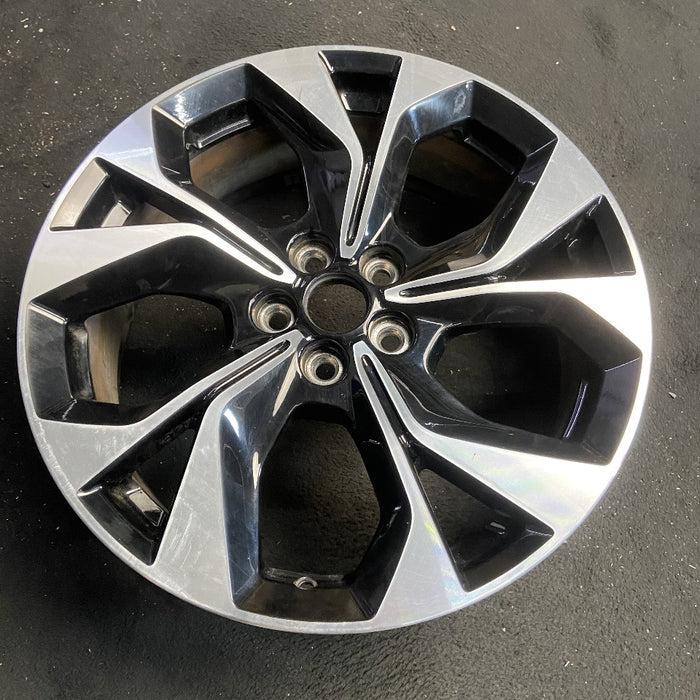 19" MUSTANG MACH-E 21-22 19x7 5 split spoke machined black pockets Original OEM - View 7