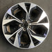 19" MUSTANG MACH-E 21-22 19x7 5 split spoke machined black pockets Original OEM - Front View