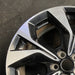 19" MUSTANG MACH-E 21-22 19x7 5 split spoke machined black pockets Original OEM - Side Profile