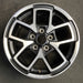 17" GLADIATOR 24 , aluminum, open spoke, machined face with black pockets - Angle View