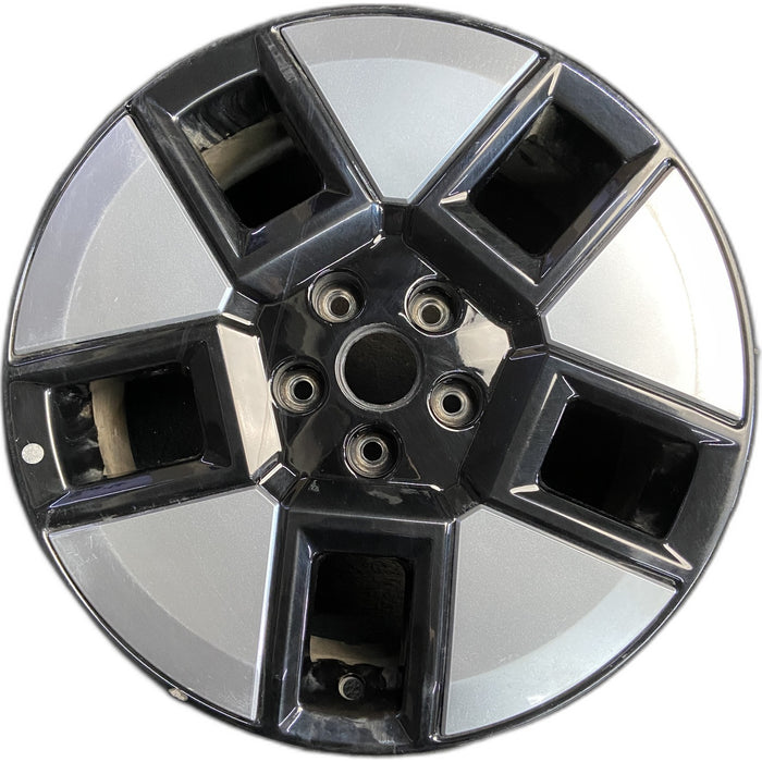 18" SANTA FE 24-25 hybrid, 18x7.5 Original OEM Wheel Rim - Front View