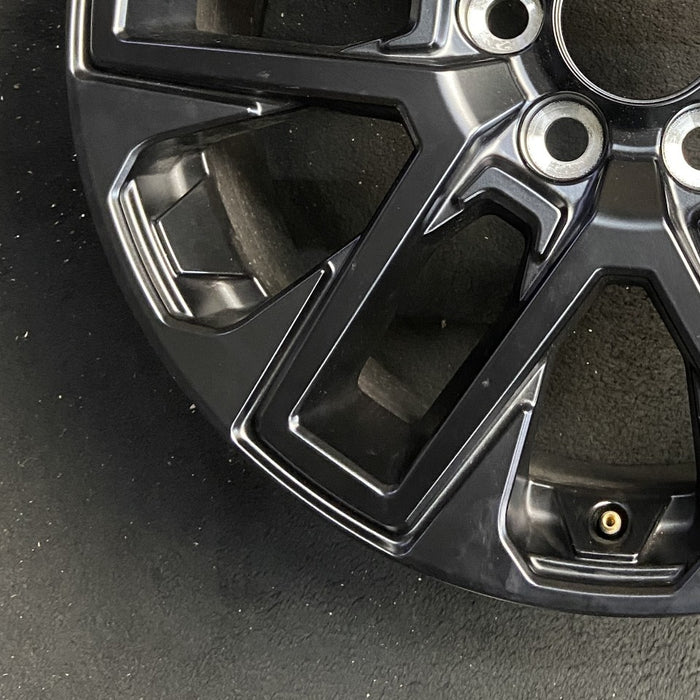 20" SEQUOIA 23-25 20x8 open spoke 6 spoke matte black Original OEM Wheel Rim - Additional View