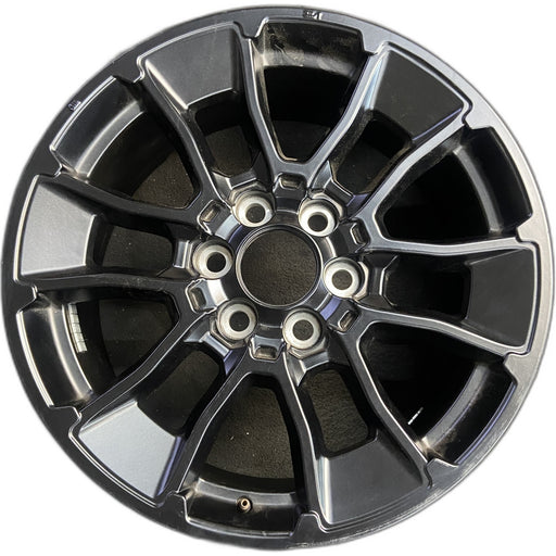 20" SEQUOIA 24-25 20x8.5, 6 Y spoke, black Original OEM Wheel Rim - Front View