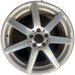 18" MERCEDES C-CLASS 12 204 Type; C250 18x8 7 spoke Original OEM Wheel Rim - Front View
