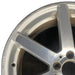 18" MERCEDES C-CLASS 12 204 Type; C250 18x8 7 spoke Original OEM Wheel Rim - Angle View