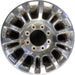 18" FORD F250SD PICKUP 20-22 18x8, aluminum, 15 spoke Original OEM Wheel Rim - Front View
