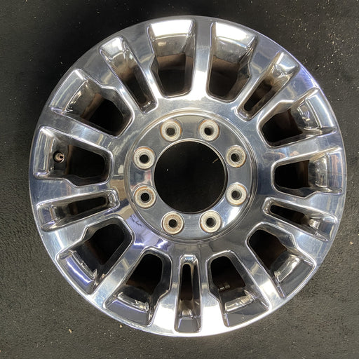 18" FORD F250SD PICKUP 20-22 18x8, aluminum, 15 spoke Original OEM Wheel Rim - Angle View