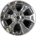 20" DODGE 1500 PICKUP 19-22 , 20x9, , 6 spoke, solid spoke, opt WRD Original - Front View