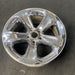 18" CHARGER 11-13 18x7.5, 5 spoke, chrome clad Original OEM Wheel Rim - Close-Up Detail