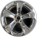 18" CHARGER 11-13 18x7.5, 5 spoke, chrome clad Original OEM Wheel Rim - Front View