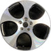 18" GOLF 06 VIN K , , 18x7.5 , 5 spoke, single , black pockets Original OEM - Front View