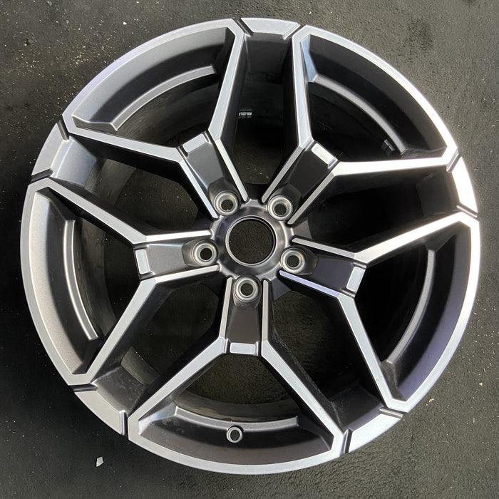 20" CHARGER 26 20x10, machined black Original OEM Wheel Rim - Additional View