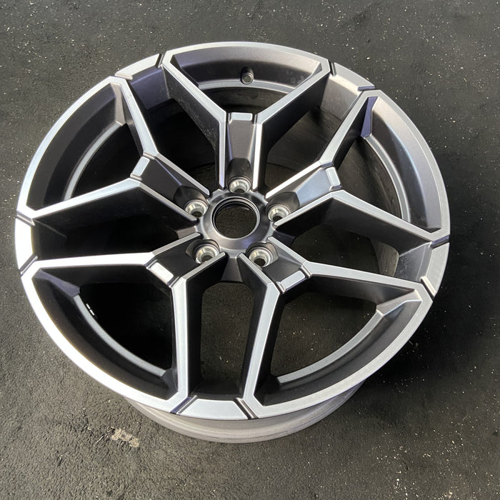 20" CHARGER 26 20x10, machined black Original OEM Wheel Rim - View 8