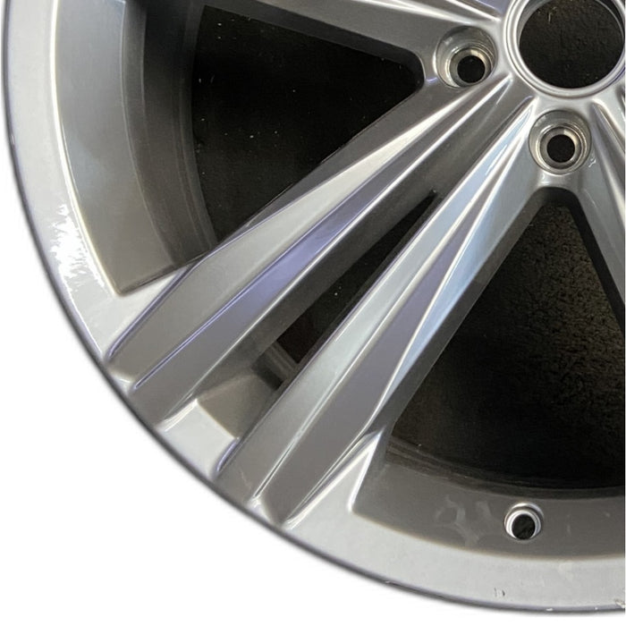 20" ATLAS 18-20 20x8 alloy 5 spoke double spoke Original OEM Wheel Rim - Back View