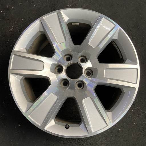 20" SIERRA 1500 PICKUP 14 20x9, , single Original OEM Wheel Rim - Angle View