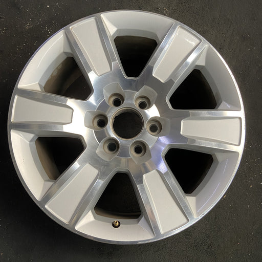 20" SIERRA 1500 PICKUP 14 20x9, , single Original OEM Wheel Rim - Angle View