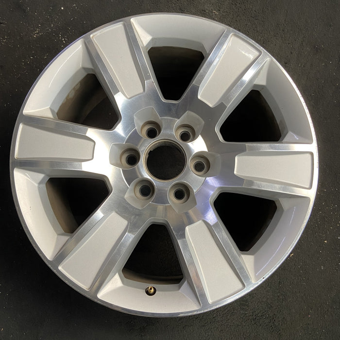 20" SIERRA 1500 PICKUP 14 20x9, , single Original OEM Wheel Rim - Angle View