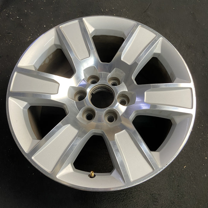 20" SIERRA 1500 PICKUP 14 20x9, , single Original OEM Wheel Rim - Side Profile