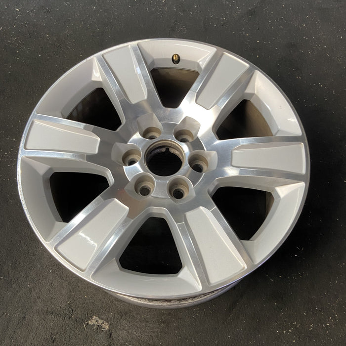 20" SIERRA 1500 PICKUP 14 20x9, , single Original OEM Wheel Rim - Close-Up Detail